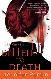 Bitten to Death by Jennifer Rardin, US paperback