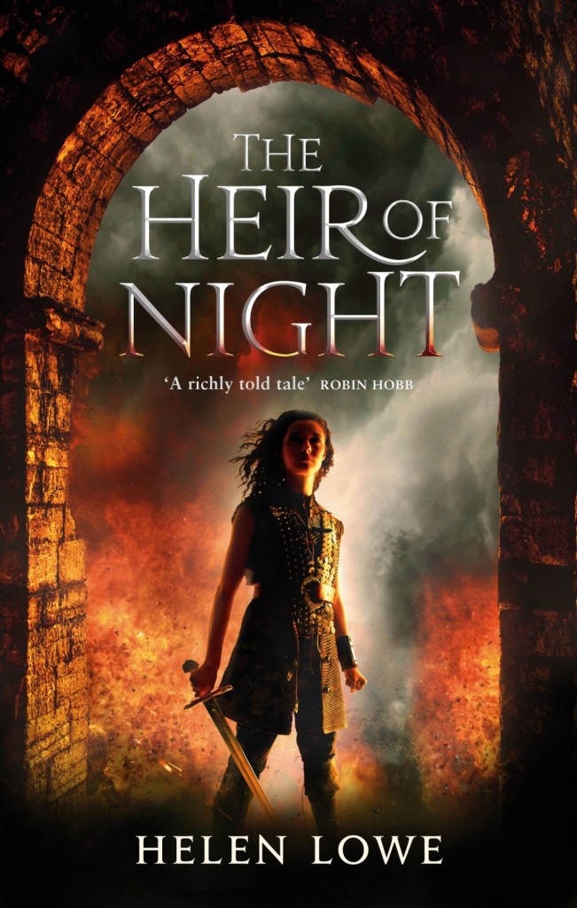 The cover for Helen Lowe's Gemmell Awards shortlisted Heir of Night