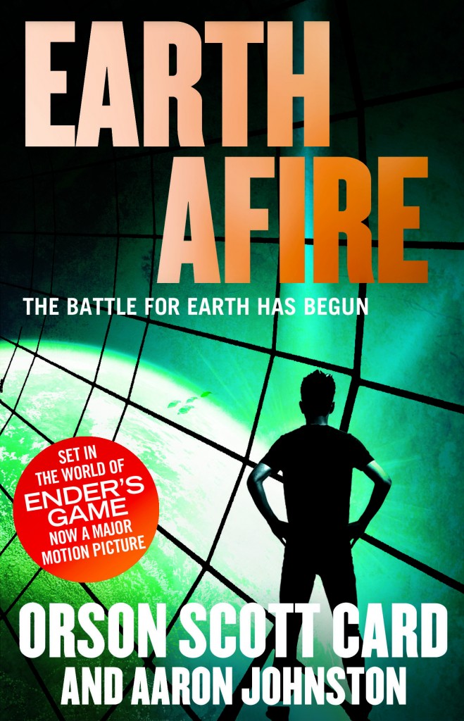 EARTH AFIRE, book two of the First Formic War by Orson Scott Card and Aaron Johnston, a prequel series to the classic novel ENDER' S GAME - now a major motion picture