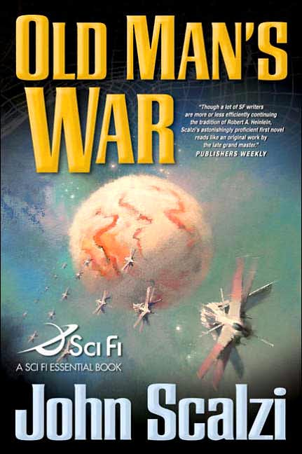 Old Man's War, the most famous science fiction novel by John Scalzi, here interviewing Matthew Stover, author of the Acts of Caine novels