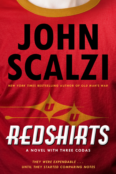 Redshirts, the most recent science fiction novel by John Scalzi, here interviewing Matthew Stover, author of the Acts of Caine novels