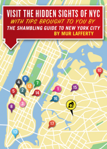 Shambling Guide to NYC map