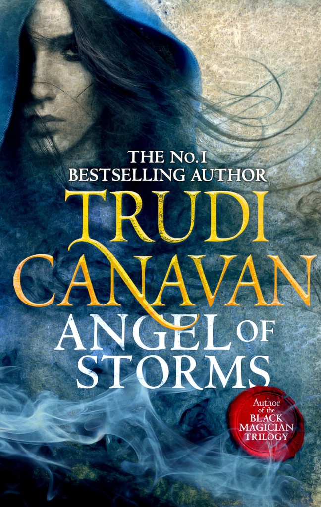 The cover for Angel of Storms by Trudi Canavan, book two of Millennium's rule and sequel to THIEF'S MAGIC