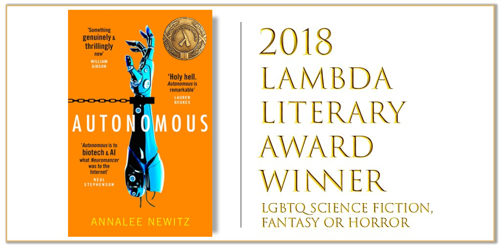 Lambda Award for Annalee and Audie Award for Ann! - Orbit Books
