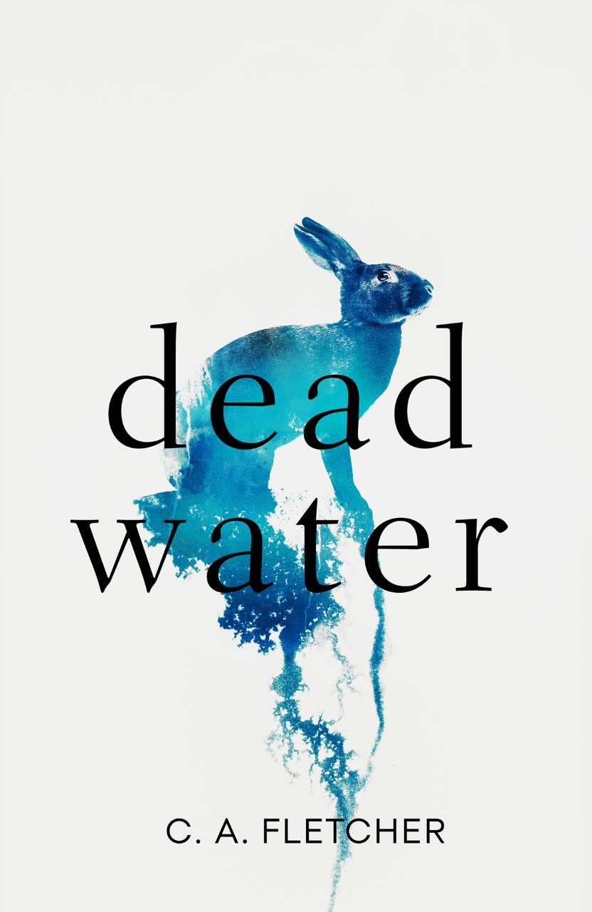 the cover for the horror novel DEAD WATER by C. A. Fletcher
