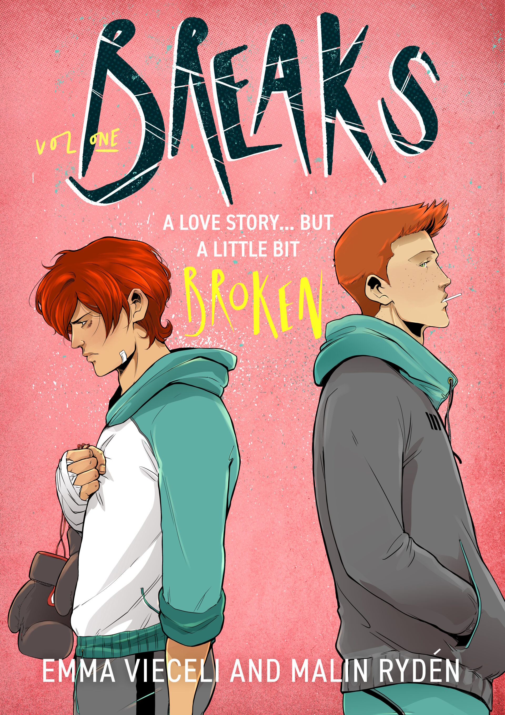 The cover for the romance comic BREAKS: Volume One